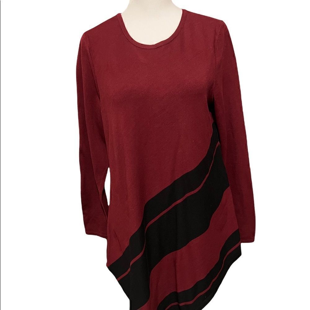 Gorgeous Alfani high low 2 tone tunic
